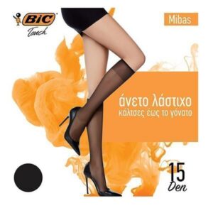 BIC Καλτσάκι Mibas 15den One Size - Μαύρο