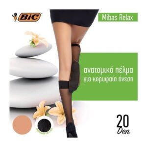 BIC Καλτσάκι Mibas Relax 20den One Size (Μέλι)