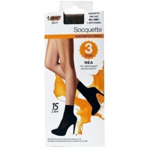 BIC Καλτσάκι Socquette 15den One Size (Μέλι)