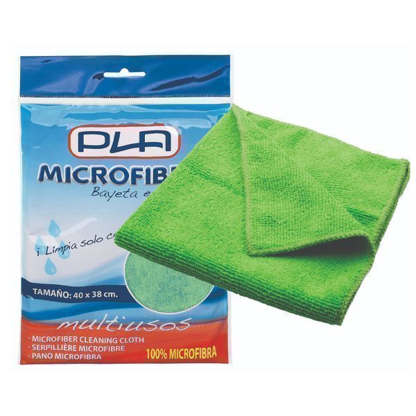Πανί Microfiber 12τεμ. 40X38cm Πράσινο