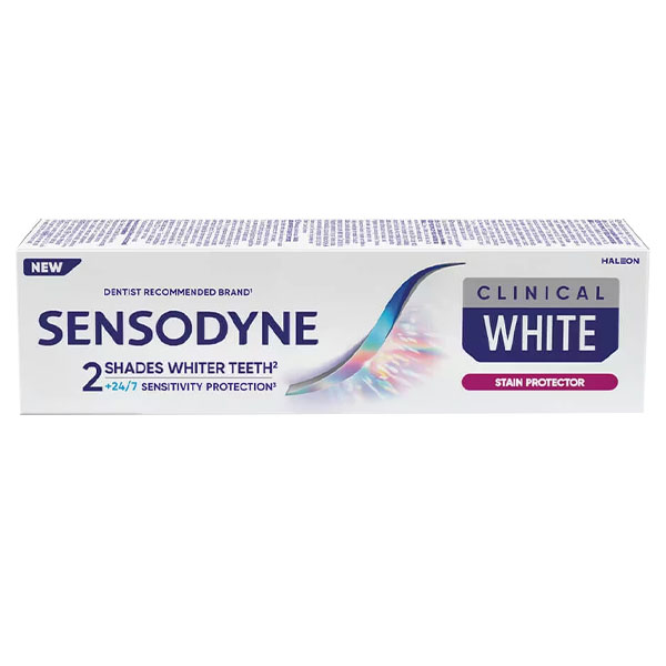 Sensodyne Clinical White 75ml (Stain Protector) Οδοντόκρεμα