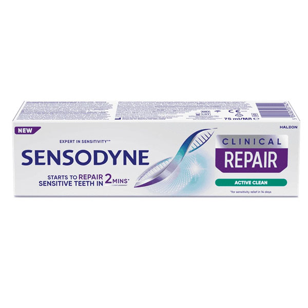 Sensodyne Clinical Repair 75ml Active Clean Οδοντόκρεμα