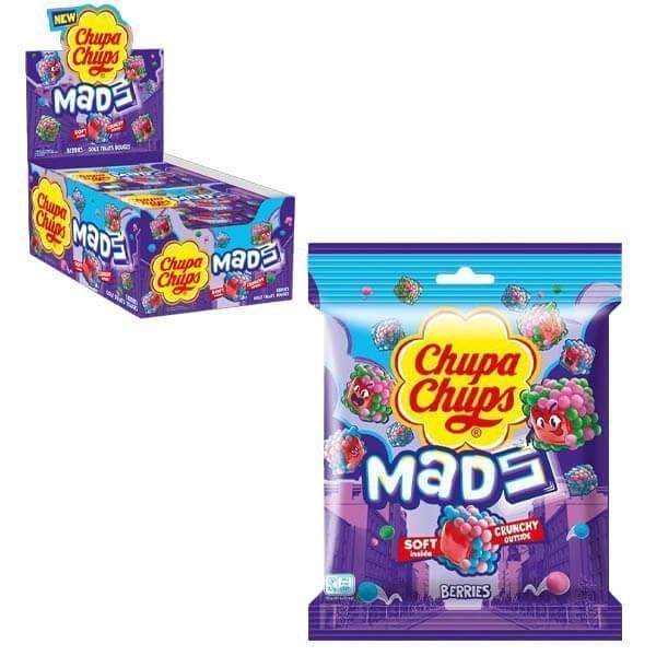 Chupa Chups Mads Berries - 12x115gr