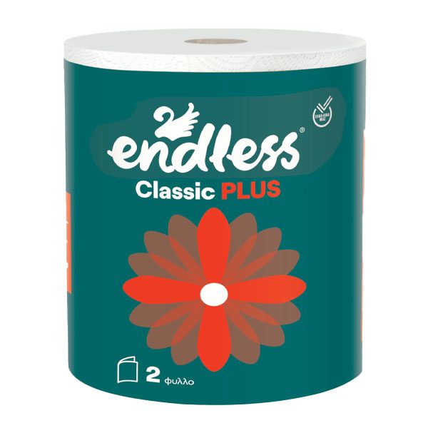 Endless Χαρτί Κουζίνας Ρολό 400gr 2φύλλο - Classic Plus
