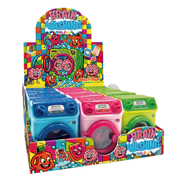 Brain Washing Machine Με Ζελεδάκια 12τεμ.x9gr