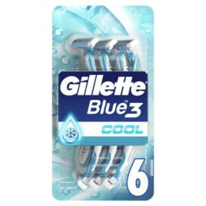 Gillette Ξυραφάκια Blue 3 Plus 6τεμ.