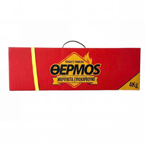 Θερμός Κάρβουνο Μπρικέτα 4kg