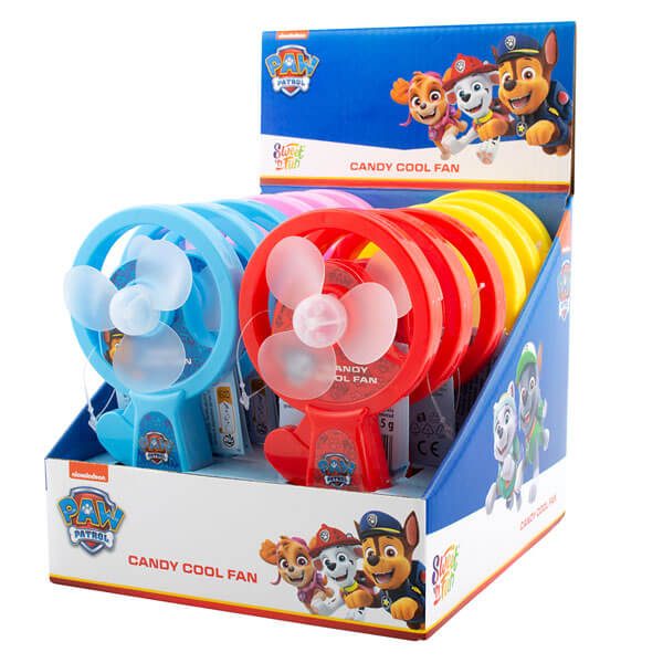 Paw Patrol Ανεμιστήρας Με Καραμελάκια 12τεμ.x5gr