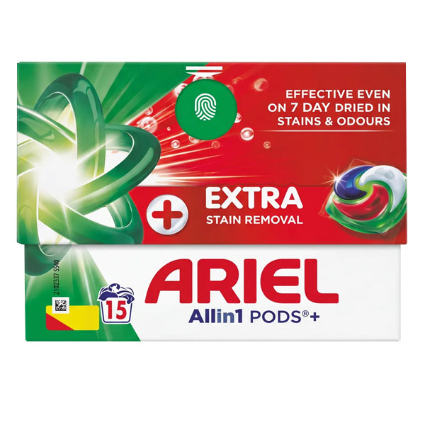 Ariel Pods Πλυντηρίου 15τεμ. - Ariel Pods Πλυντηρίου - 15τεμ.
