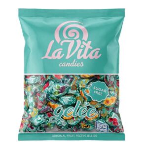 La Vita Jelly 1kg Sugar Free (mix 6 Fruits)