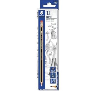 Μολύβι Ξύλινο HB - Staedtler Noris 12τεμ. (Γόμα)