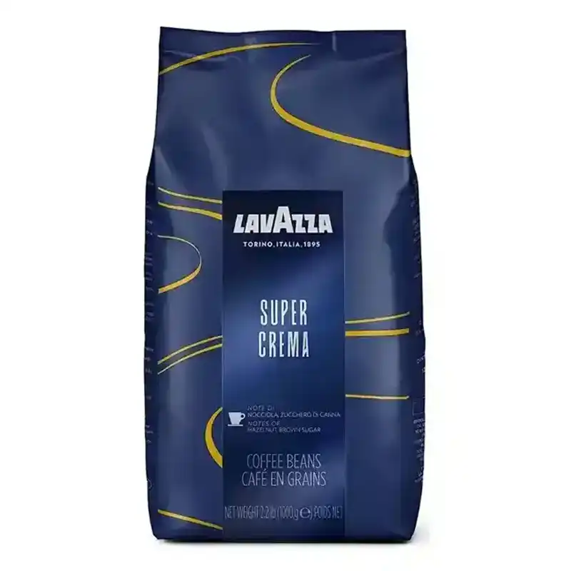 Καφές Lavazza Super Crema 1kg Σε Κόκκους