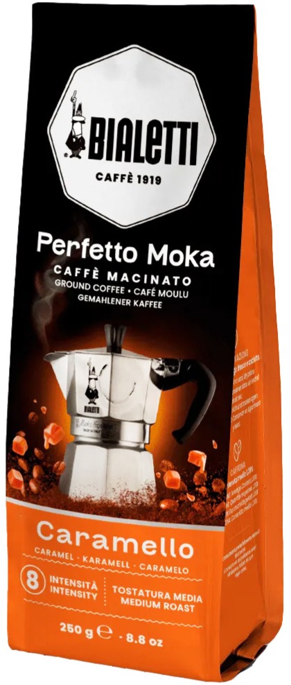 Bialetti Perfetto Moka Caramello Αλεσμένος - Bialetti Perfetto Moka Caramello - 250g Αλεσμένος