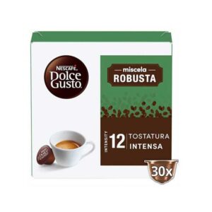 Nescafe Κάψουλες Espresso Miscela Robusta Συμβατές με Μηχανή Dolce Gusto 30caps
