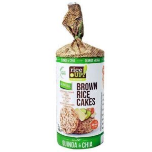 Rice Up Ρυζογκοφρετες Ολικης 120gr Chia Quinoa