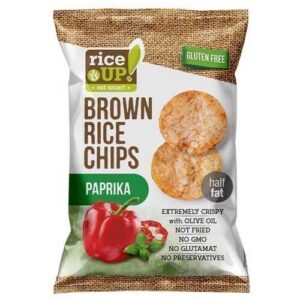 Rice Up Τσιπς Ολικής 60gr Παπρίκα