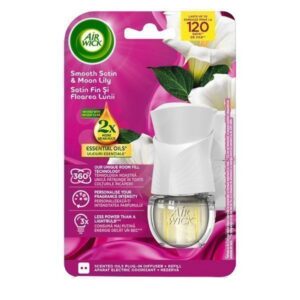 Air Wick Συσκευή + Ανταλλακτικό 19ml Smooth Satin & Moon Lily