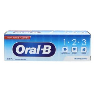 Oral-B 1-2-3 Whitening 75ML Οδοντόκρεμα