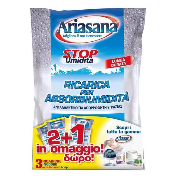 Ariasana Ανταλλακτικό για Απορροφητή Υγρασίας Άοσμο 2+1
