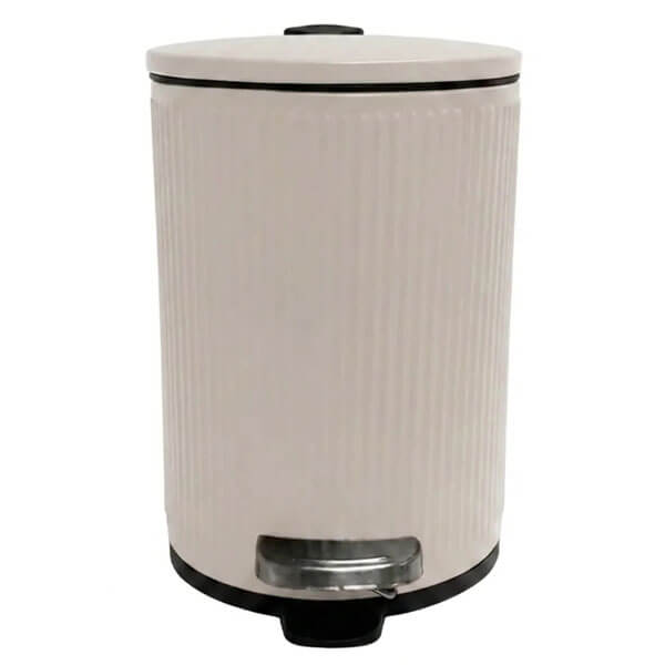Μεταλλικό Πεντάλ 5L 23.5*27.5 Μπεζ