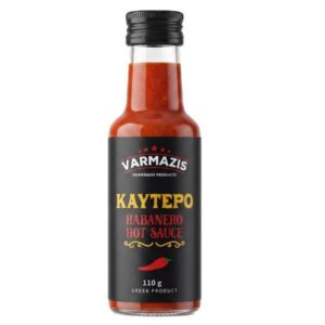 Habanero Σως Κόκκινη Καυτερή Πιπεριάς 110gr (Γυάλινο Μπουκάλι)