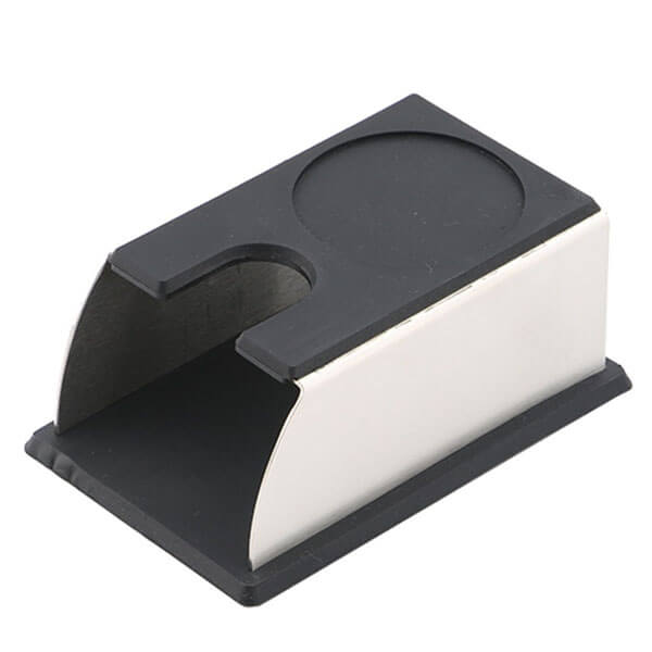 Βάση Inox Για Tamper Με Λάστιχο 14x9x6cm