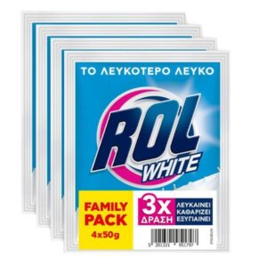 ΕΥΡΗΚΑ Rol Λευκαντικό 4x50gr