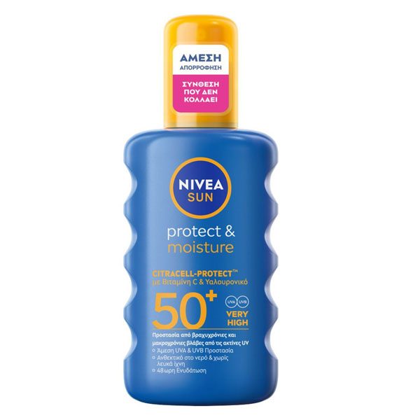 Nivea Sun Protect & Moisture 200ML spf50+ spray