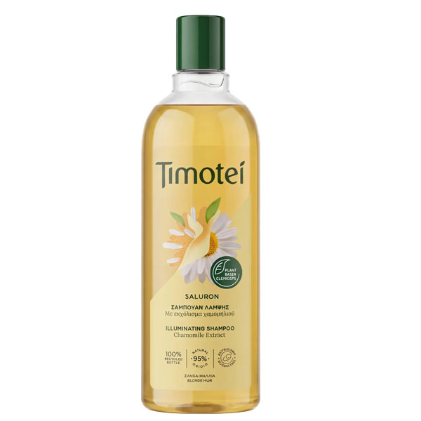 Timotei Σαμπουάν Χαμομήλι - 400ML (Gold με Χαμομήλι)