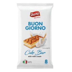 Doma Buongiorno Κεκάκια 8x28gr Κρέμα Γάλακτος