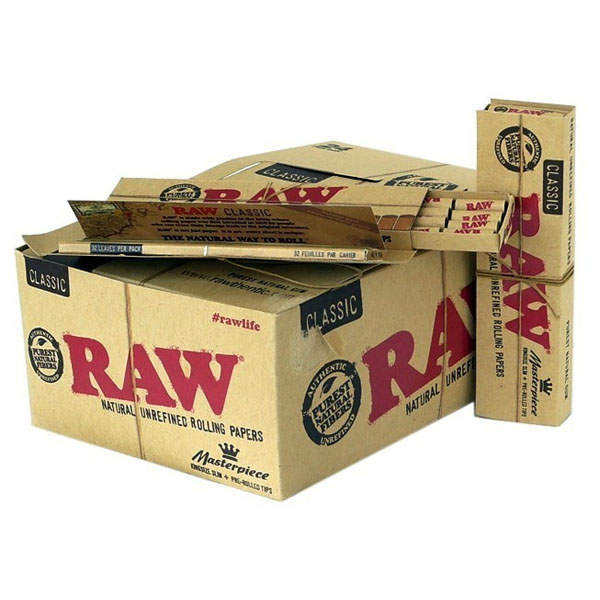 Raw Κλασικό Connoiseur Με Τζιβάνα Kingsize (32φχ24τεμ)