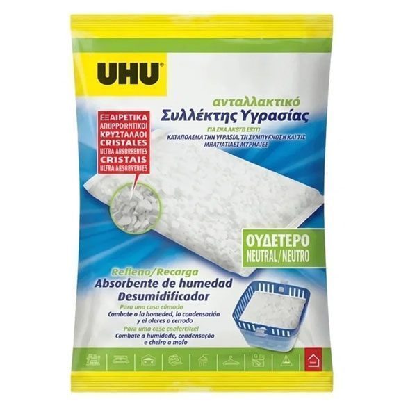 Uhu Airmax Ανταλλακτικό Συλλέκτη Υγρασίας 450gr (3 τεμ.)
