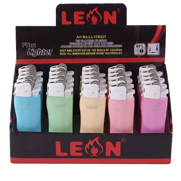 Leon Αναπτήρας Μίνι Beauty Colors Ll.170027 25τεμ.