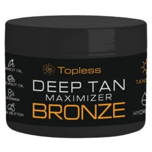 Topless Κρέμα Μαυρίσματος Deep Tan Maximizer Bronze 180ML
