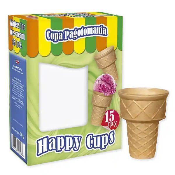 Pagotomania Κυπελλο Παγωτου 80gr (15 Τεμ.)