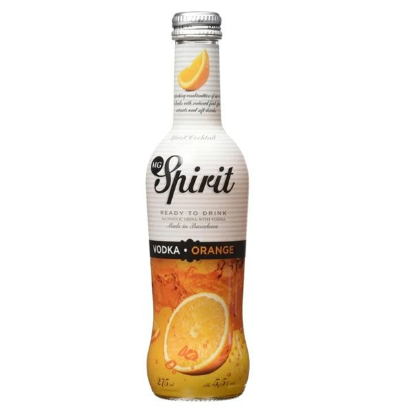 MG Spirit Cocktail 275ML Vol 5.5% Vodka Πορτοκαλι