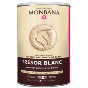 Monbana Tresor Blanc Λευκή Σοκολάτα - 500g