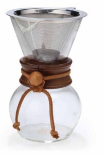 Σετ Pour Over Yama CD-1W - Γυάλινος Καφές Specialty