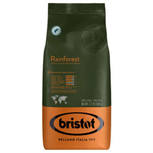 Bristot Rainforest 1kg Σε Κόκκους Ιταλικό Espresso Blend Rainforest Alliance