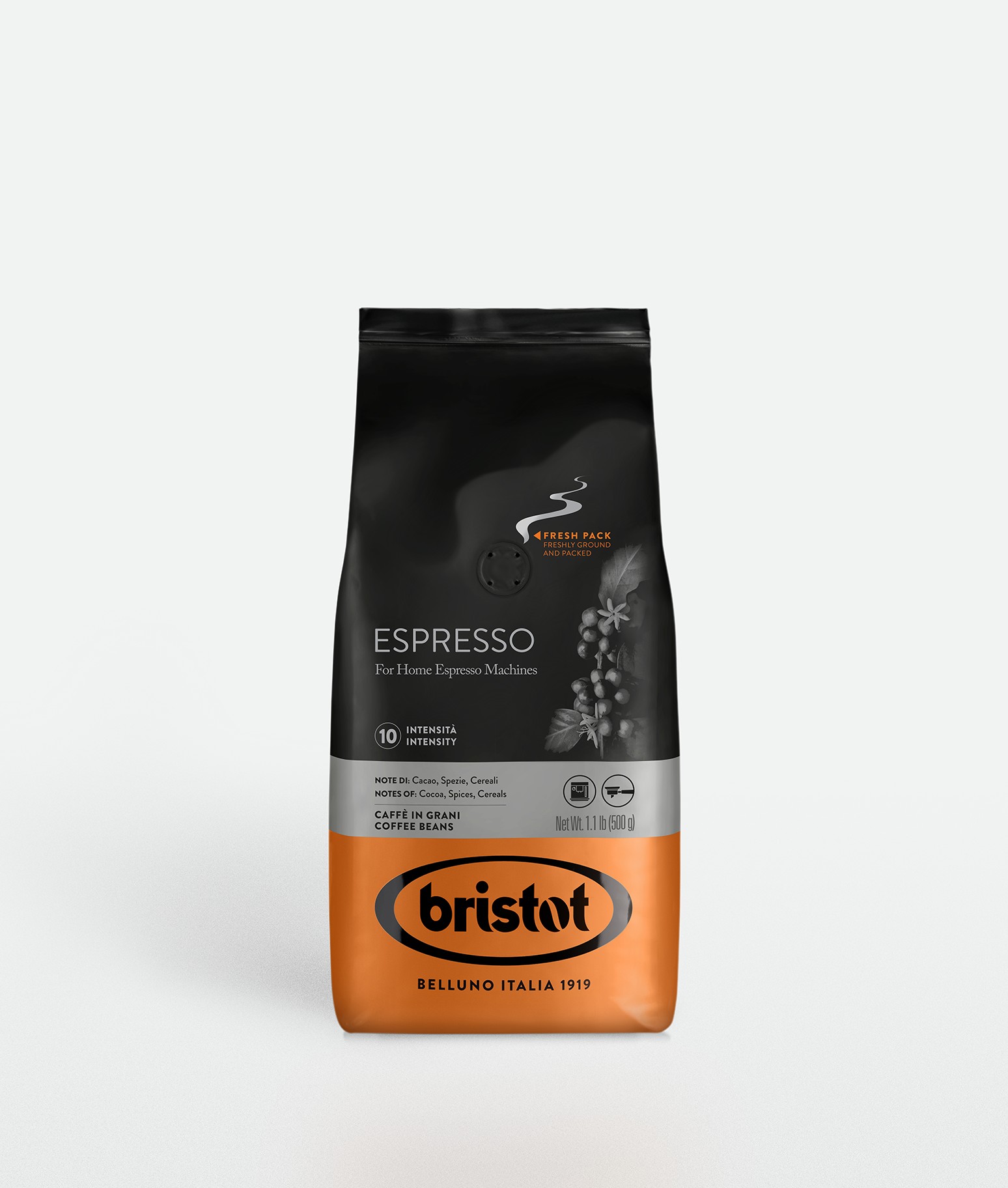 Bristot Espresso Κόκκοι - Bristot Espresso Καφές Σε Κόκκους - 500g