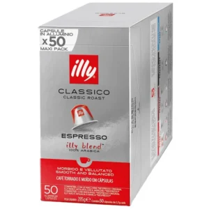 Κάψουλες Nespresso Συμβατές Illy Classico Maxi Pack 50 Τεμάχια
