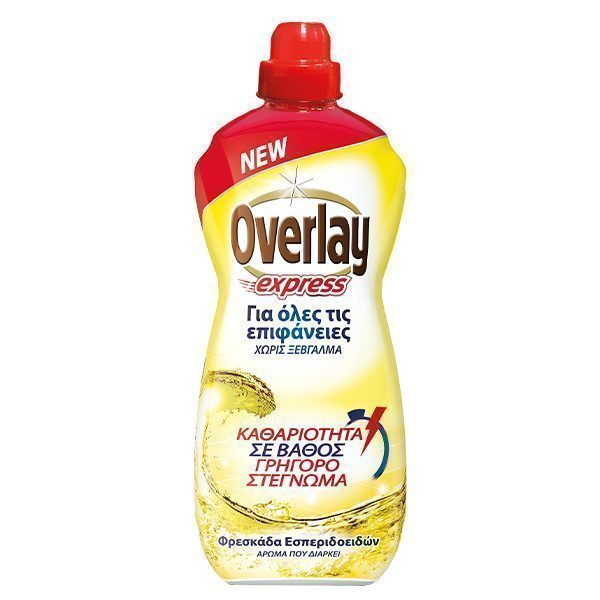 Overlay Express Για Ολες Τις Επιφανειες 1lt Εσπεριδοειδη