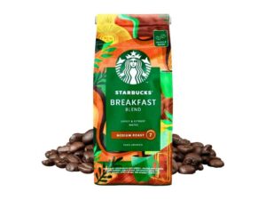 Starbucks Breakfast Blend 450g Σε Κόκκους Medium Roast 100% Arabica
