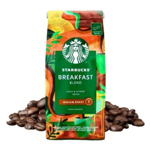 Starbucks Breakfast Blend Κόκκοι - 450g Medium Roast 100% Arabica
