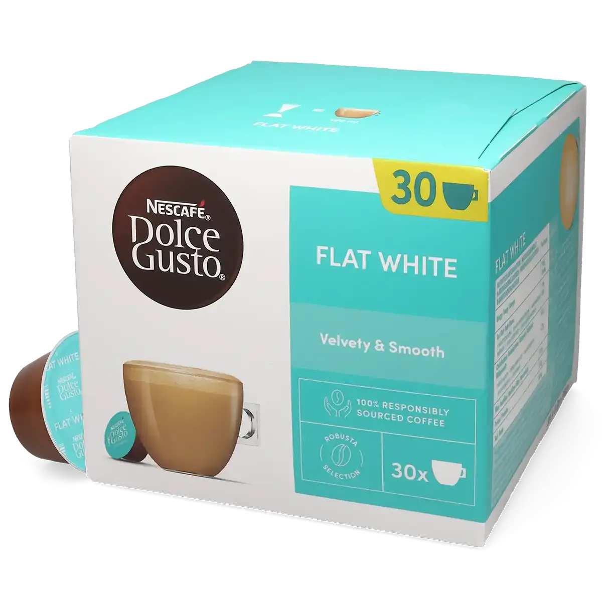 Nescafe Dolce Gusto Flat White - Magnum Pack 30 Κάψουλες