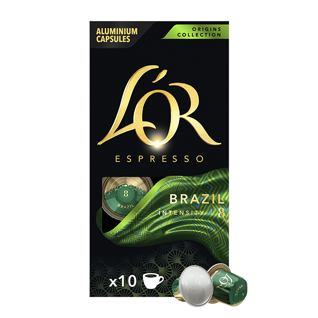 L'or Espresso Brazil 10 Κάψουλες Συμβατές Με Nespresso