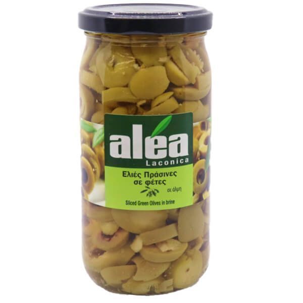 Alea Ελιές Πράσινες Χαλκιδικής 180gr Ροδέλα Βάζο