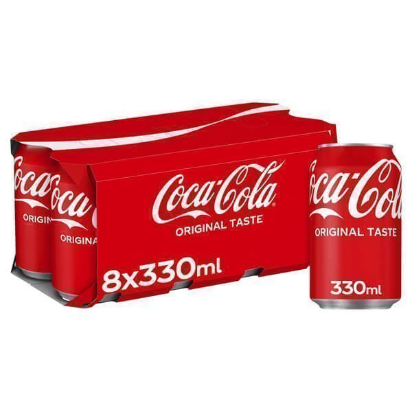 Coca Cola Zero - 8x330ml