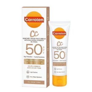 Carroten Face Cream Cc 50ML - (spf 50)