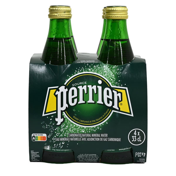 Perrier Φυσικο Μεταλλικο Νερο Ανθρακουχο (4x330ml)